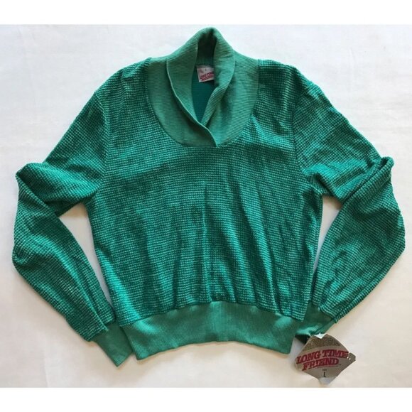 KIDS Wrangler Girls Junior Knit Top - Deadstock Youth Size Large - Picture 1 of 8
